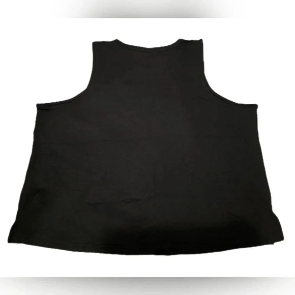 Old Navy, Size XL, Black Sleeveless Active Crop - Picture 2 of 9